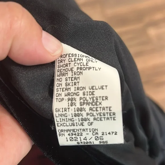 Jessica McClintock Vintage Velvet & Taffeta Gown Size 8 Victorian Cosplay Dress - Picture 13 of 16